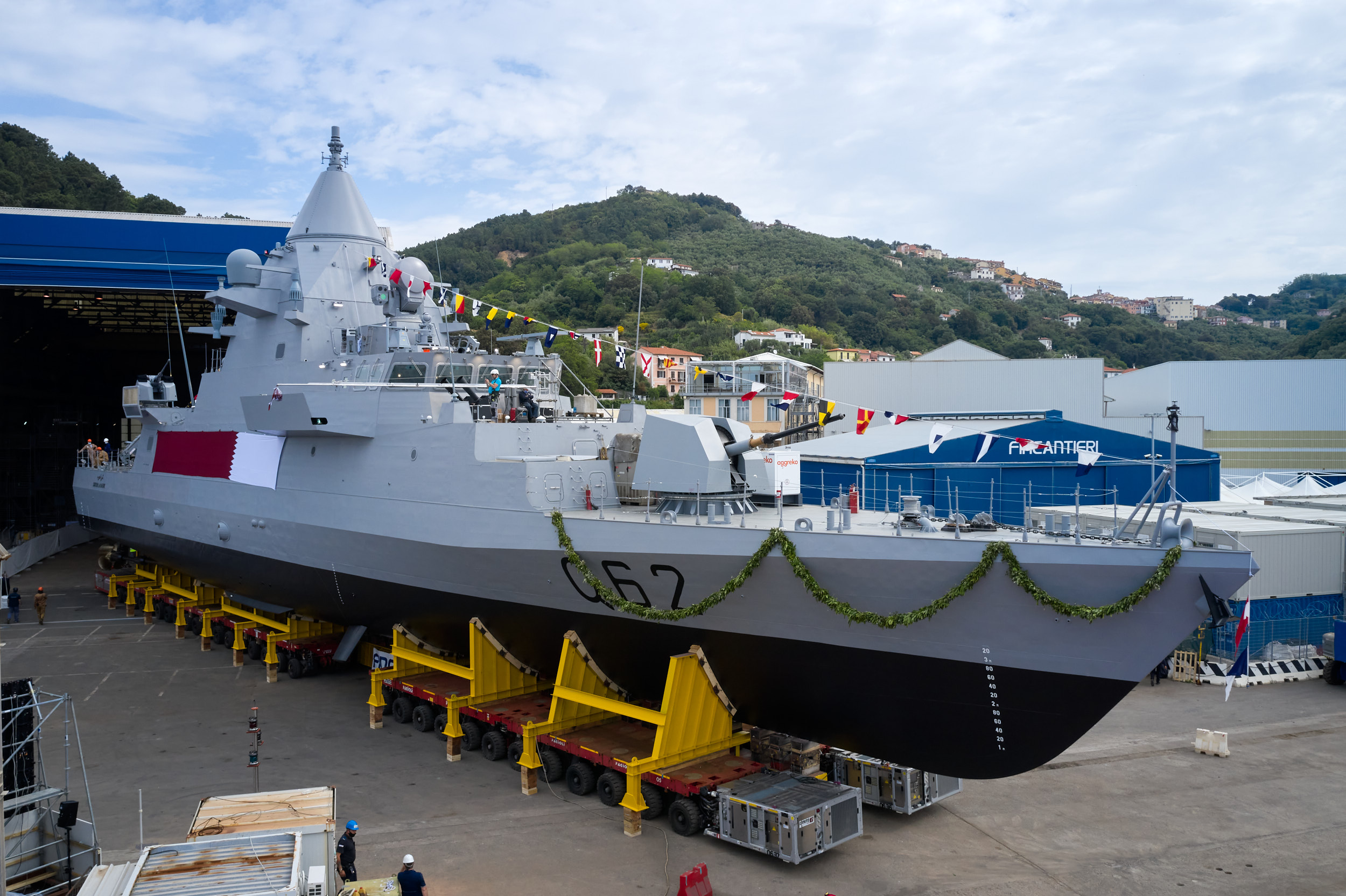 FINCANTIERI: TRIPLICE EVENTO PER IL QATAR