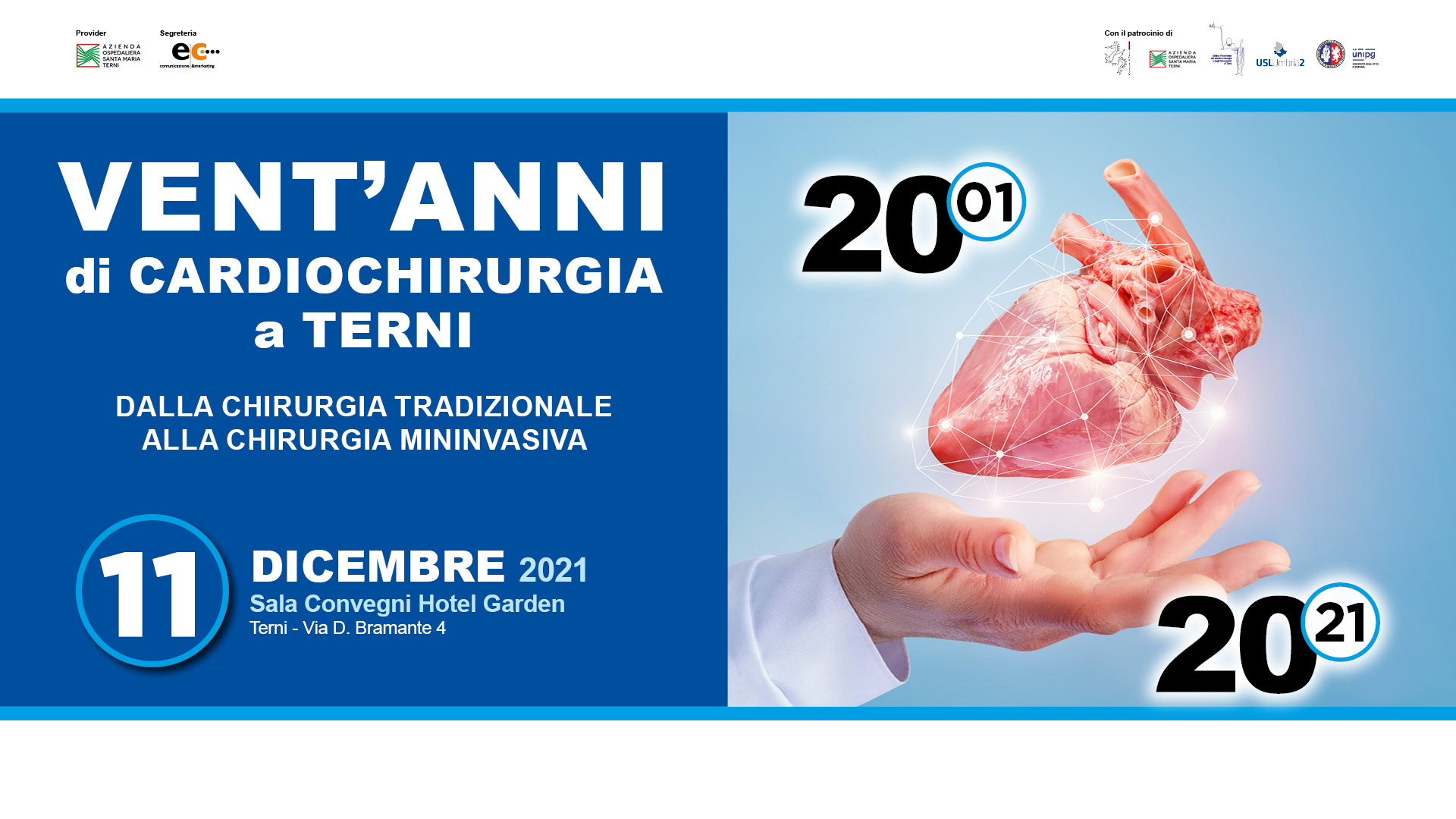 VENT’ANNI AL FIANCO DEI PAZIENTI CON PATOLOGIE CARDIACHE