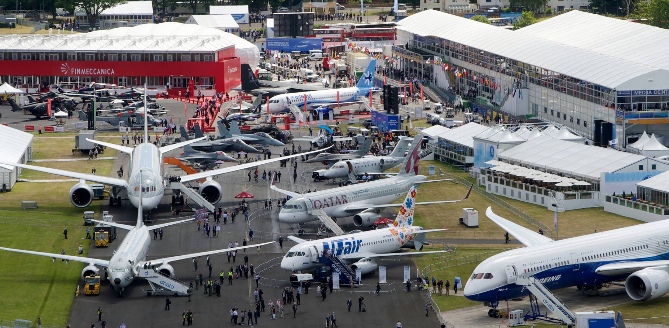 LEONARDO AL SALONE DI LONDRA IN PRIMA LINEA NELLA DIGITALIZZAZIONE DEL SETTORE AEROSPAZIO E DIFESA