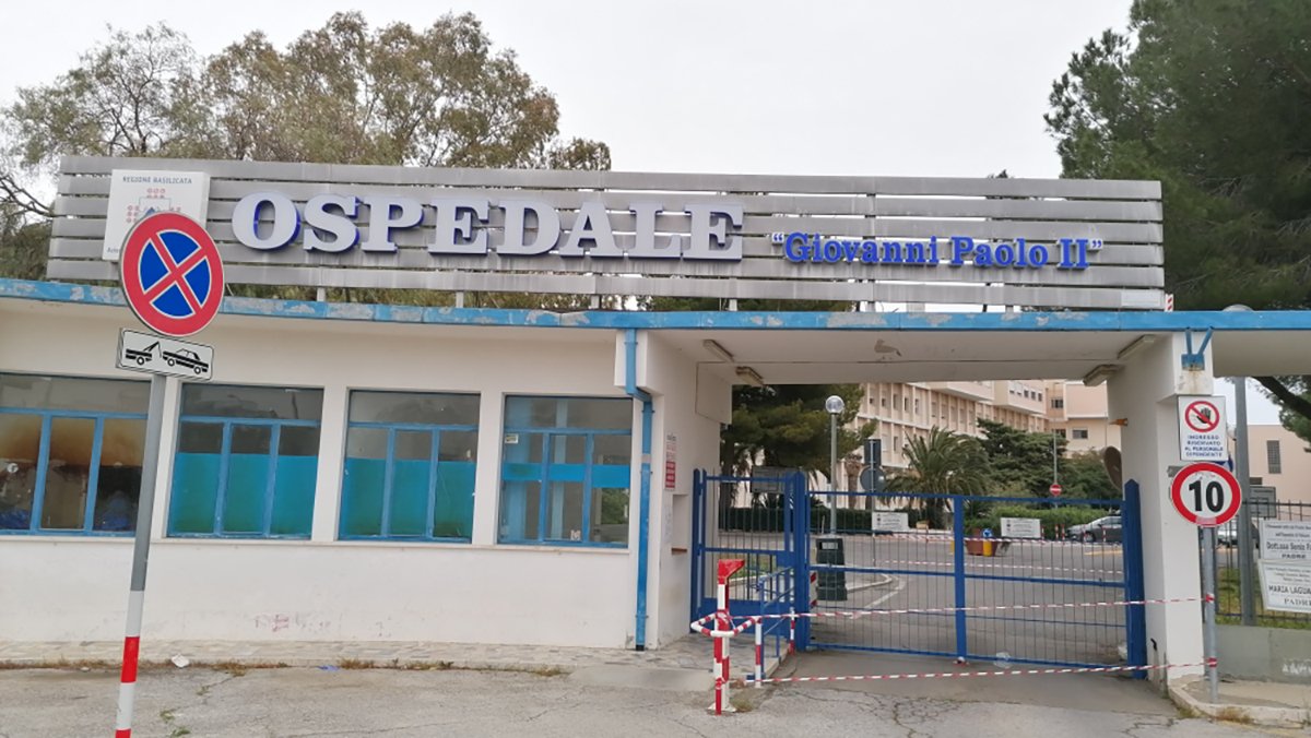 UGL SALUTE: “NELL’OSPEDALE DI POLICORO CONDIZIONI DI LAVORO INACCETTABILI E SERVIZI SOSPESI”