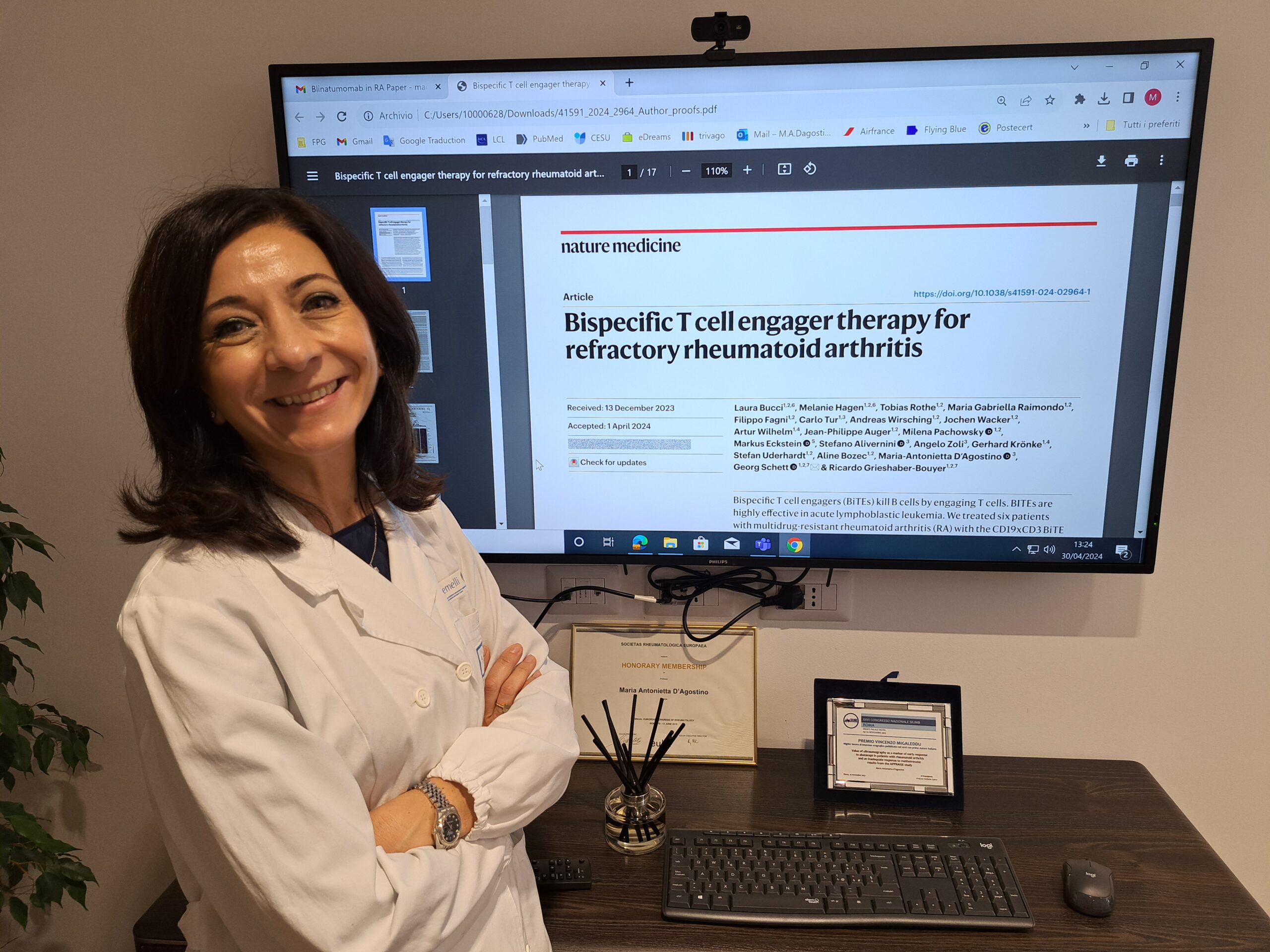 SVOLTA NELLA TERAPIA DELL'ARTRITE REUMATOIDE