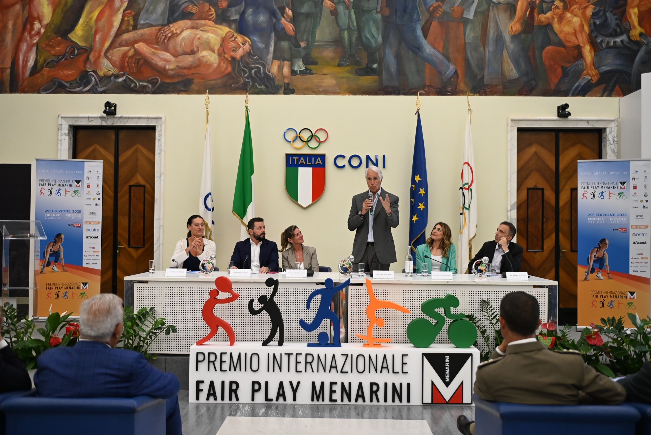 Fair Play Menarini 2025: tre giovani campioni di etica sportiva premiati al CONI