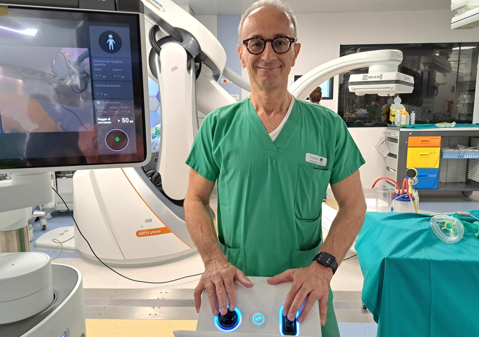 Broncoscopia robotica: diagnosi precoce dei noduli polmonari al Gemelli